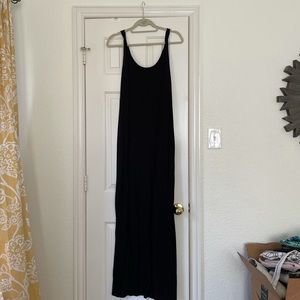 Black Express Maxi Dress - L